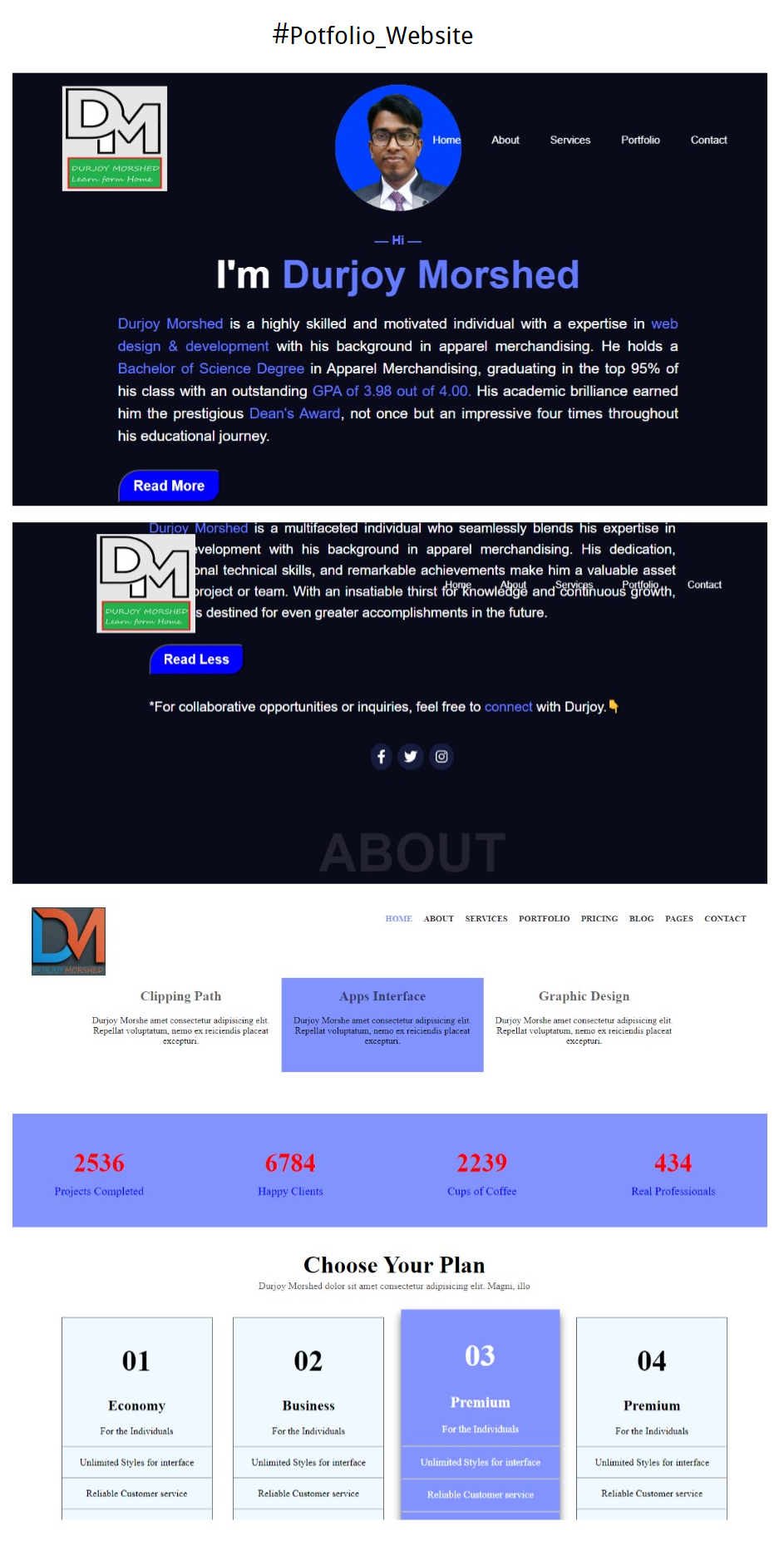 Potfolio_Website